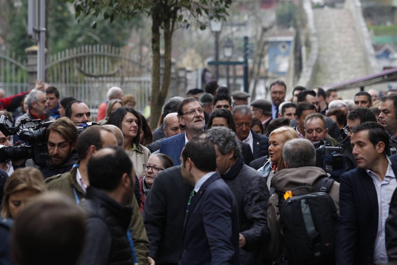 Mariano Rajoy visita Asturias en su campaña del 20-D