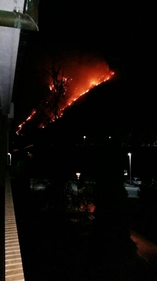 Incendios forestales en Asturias