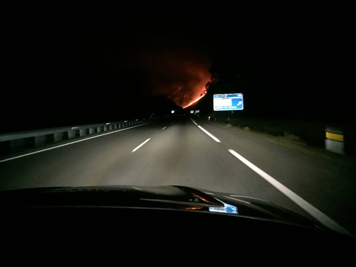 Incendios en el oriente asturiano