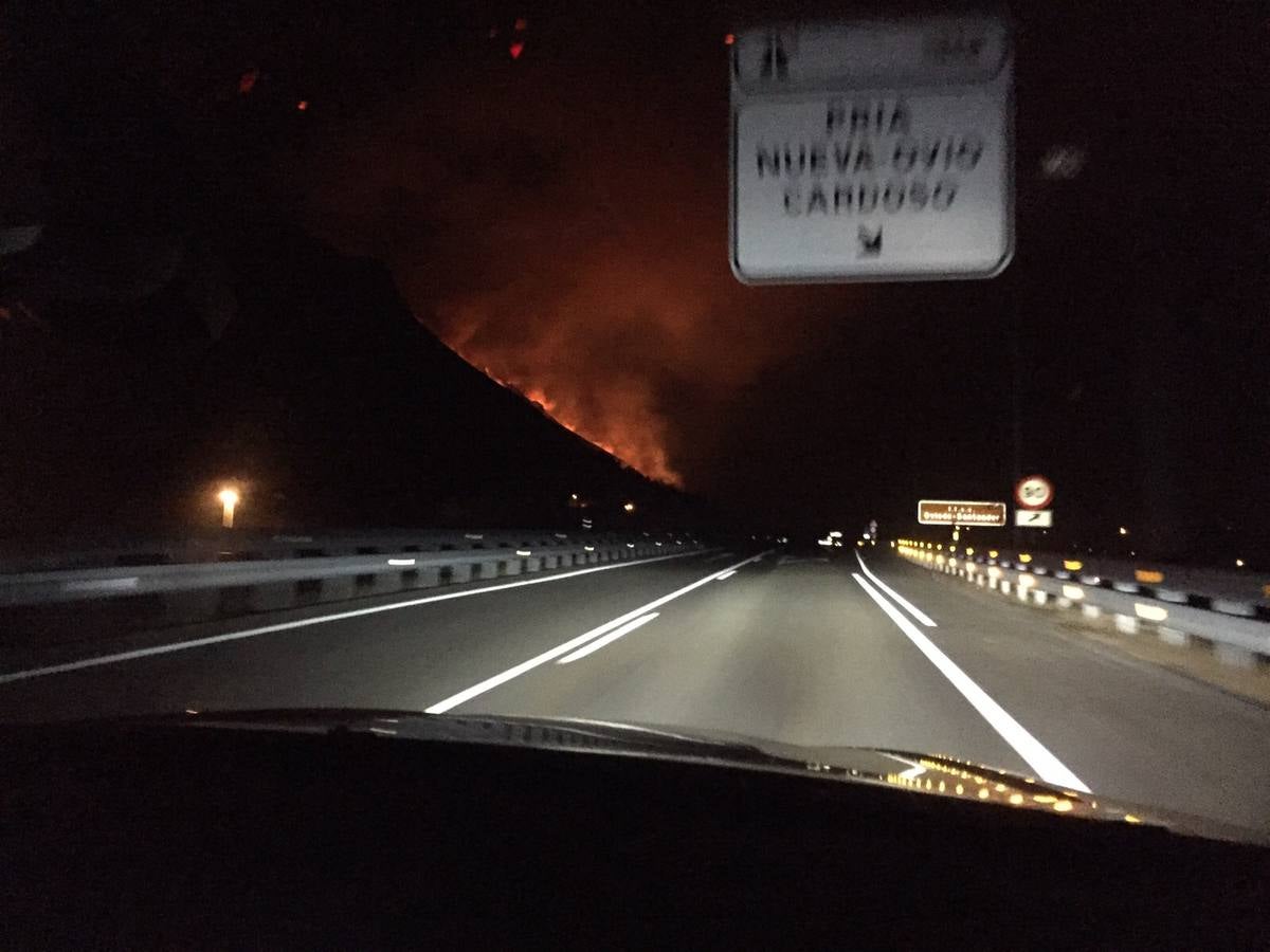 Incendios en el oriente asturiano