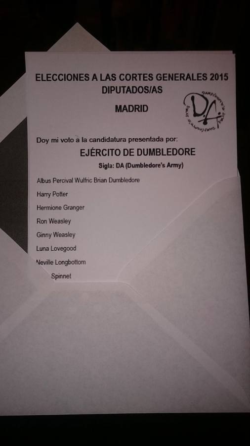 Los mejores votos nulos en las urnas de este 20-D