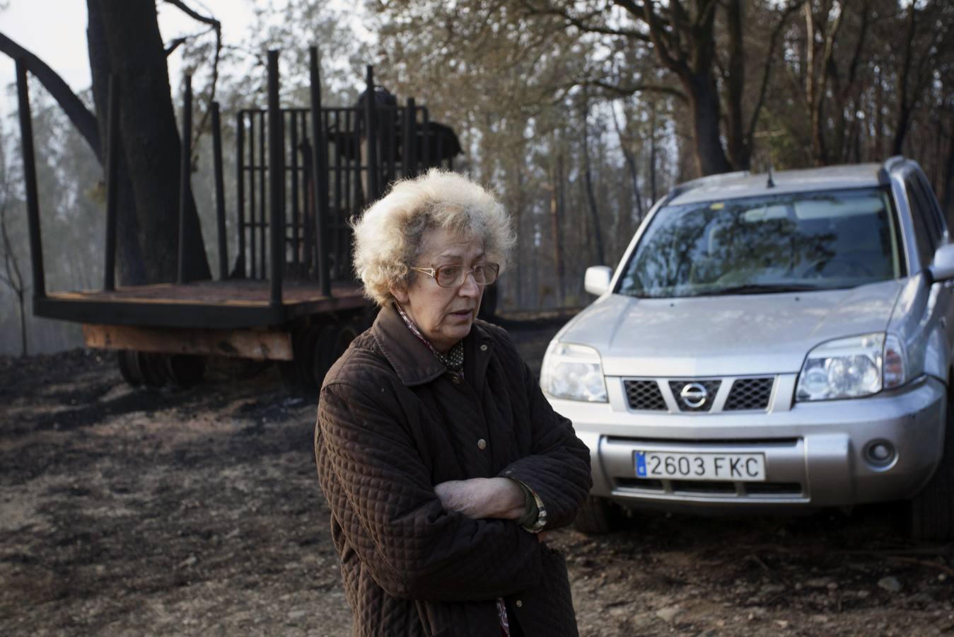 Las imágenes que dejan cinco días de lucha contra el fuego en Asturias