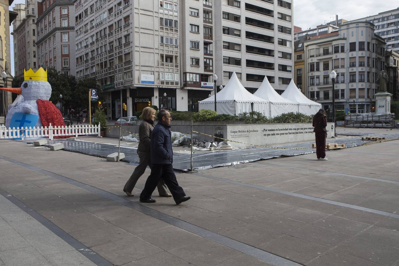 Las consecuencias del fuerte viento en Asturias