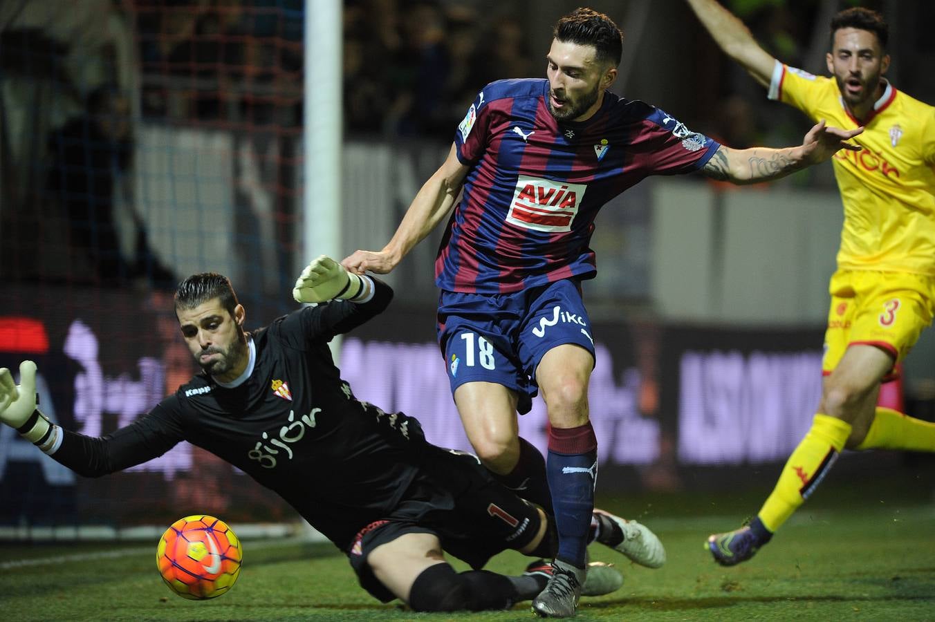 Las mejores imágenes del Eibar-Sporting