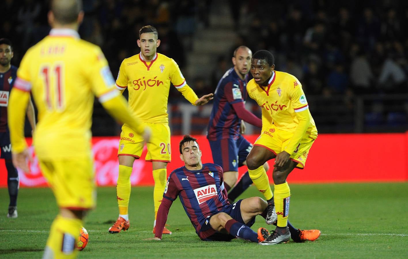 Las mejores imágenes del Eibar-Sporting