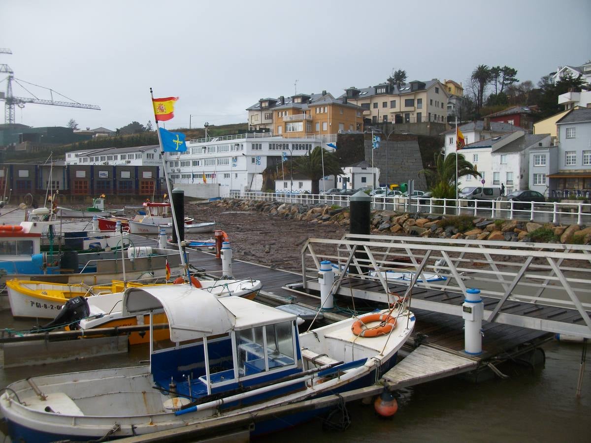 Puerto de Figueras, en Castropol.