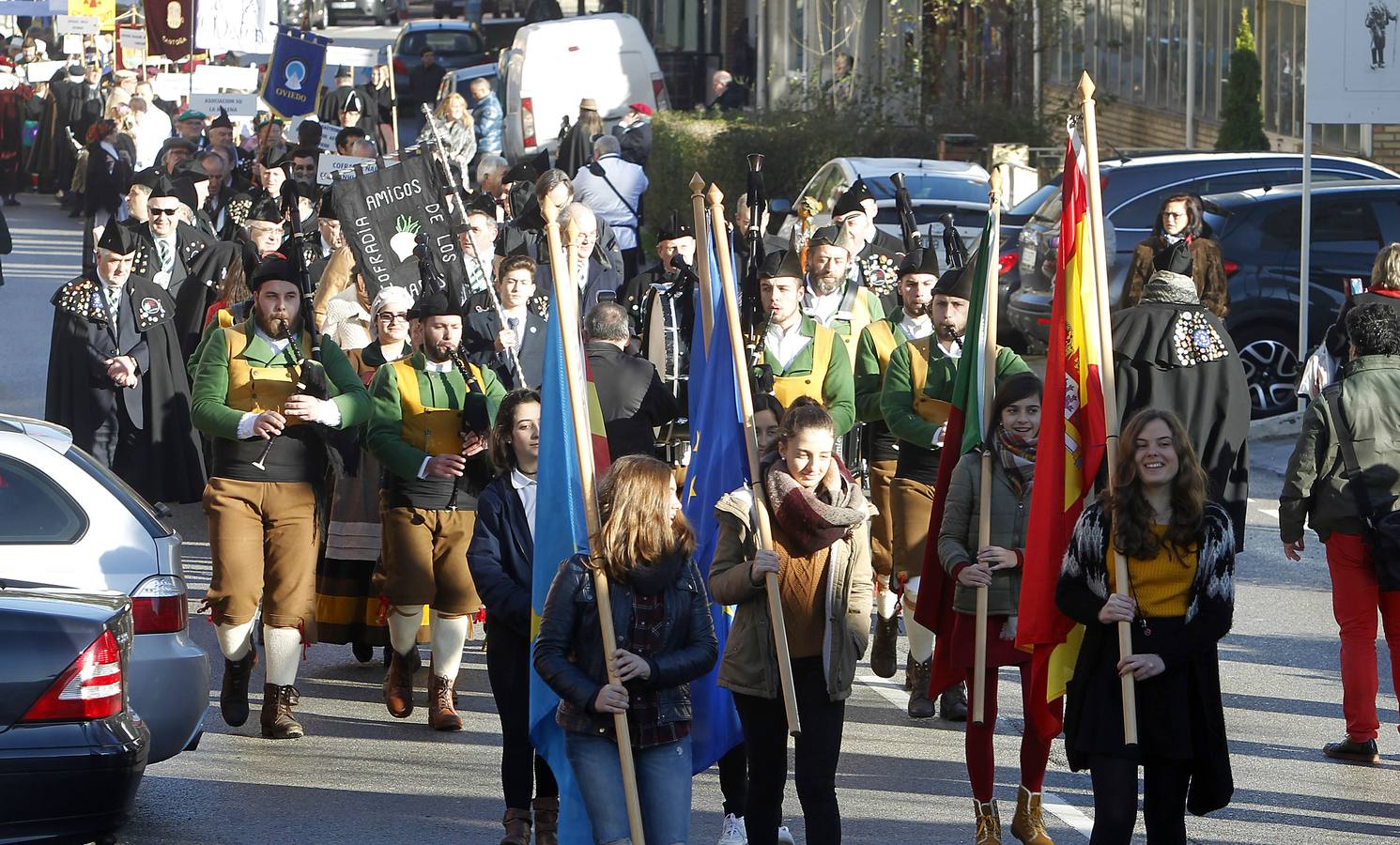 La fiesta de los nabos llena La Foz de Morcín