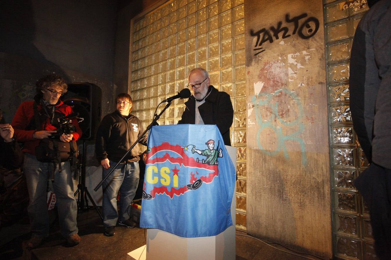 Despedida del sindicalista Vitorino Gonzalo, &#039;Gonzalín&#039;