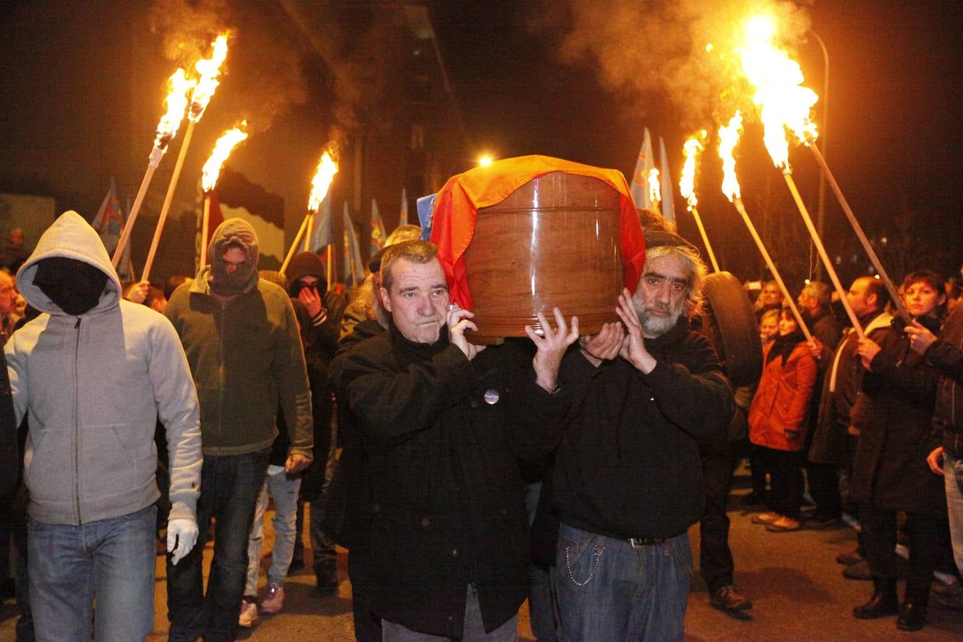 Despedida del sindicalista Vitorino Gonzalo, &#039;Gonzalín&#039;