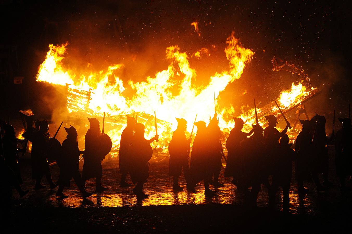 Escocia tributa su herencia vikinga