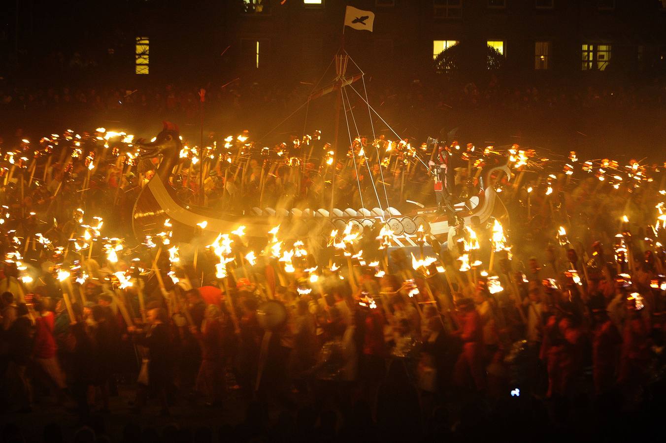Escocia tributa su herencia vikinga