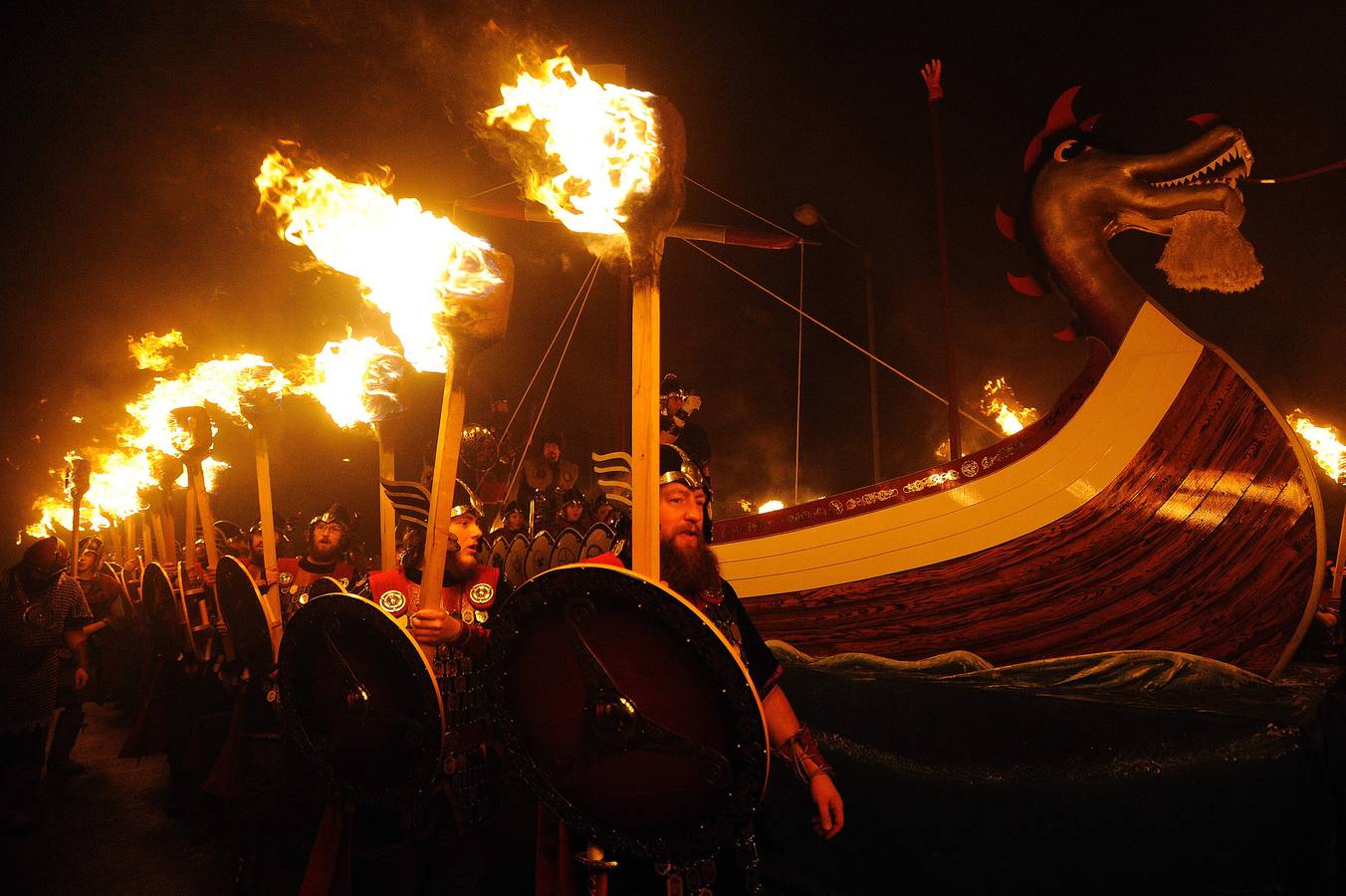 Escocia tributa su herencia vikinga