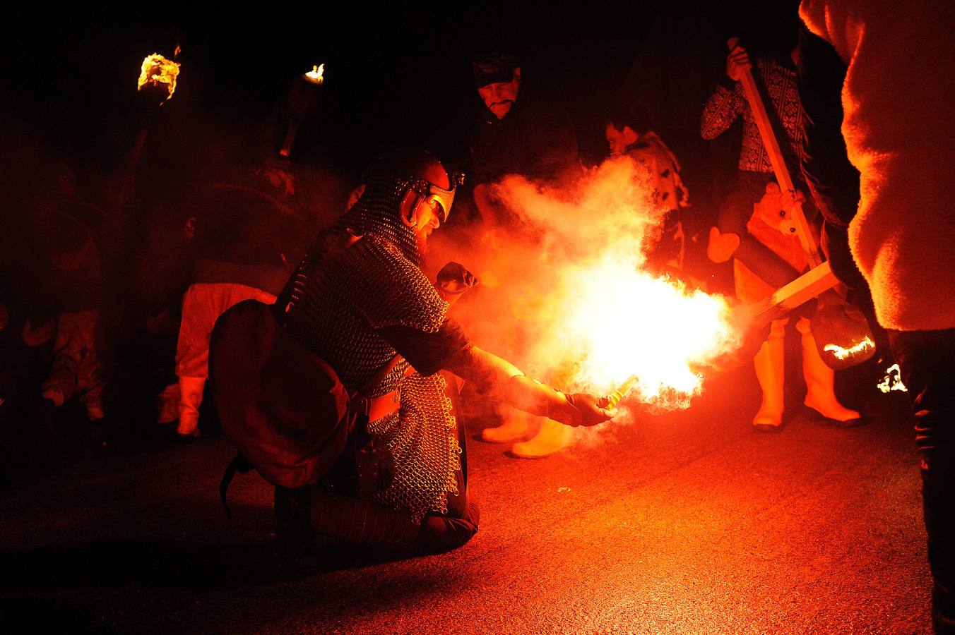 Escocia tributa su herencia vikinga