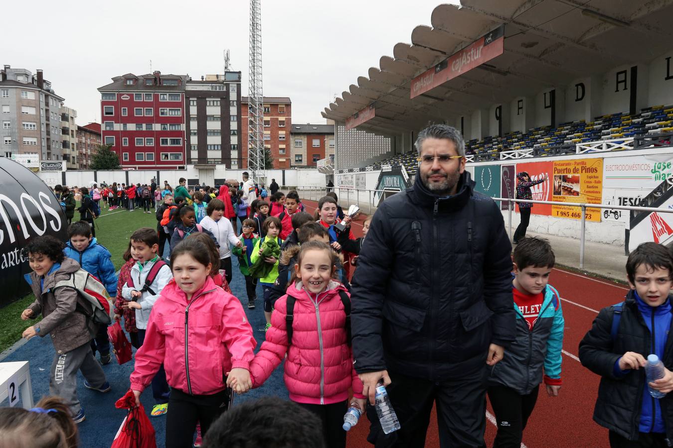 Tercera prueba clasificatoria de los Juegos Deportivos de Asturias en Mieres