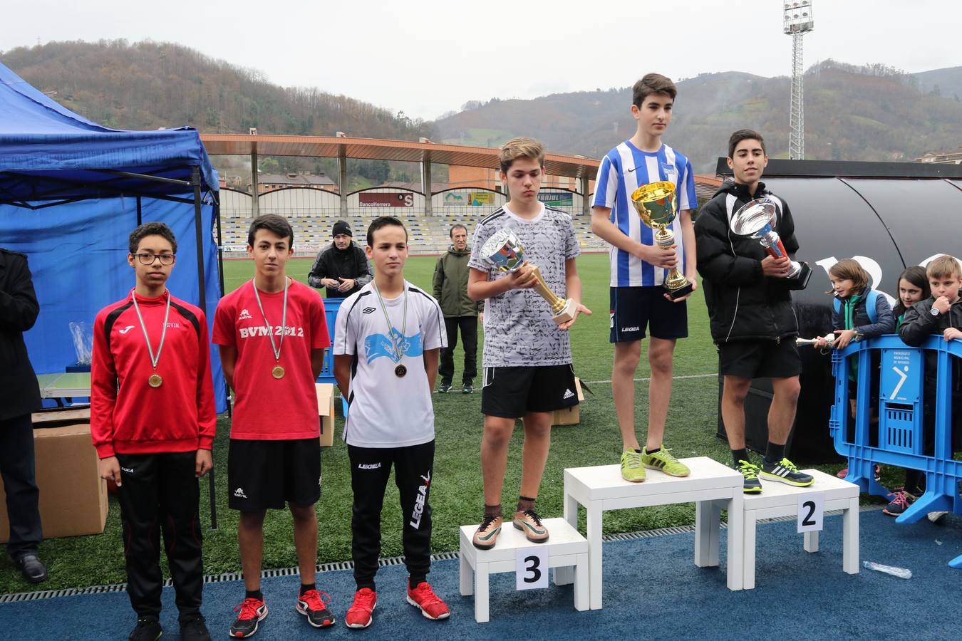 Tercera prueba clasificatoria de los Juegos Deportivos de Asturias en Mieres