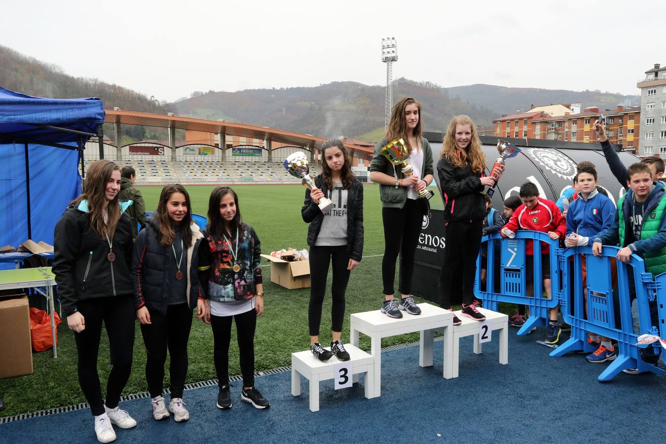 Tercera prueba clasificatoria de los Juegos Deportivos de Asturias en Mieres
