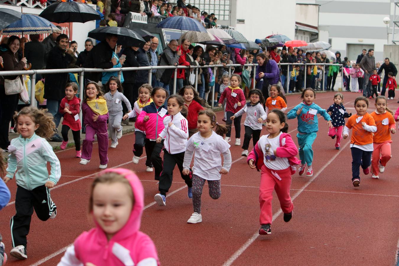 Tercera prueba clasificatoria de los Juegos Deportivos de Asturias en Mieres