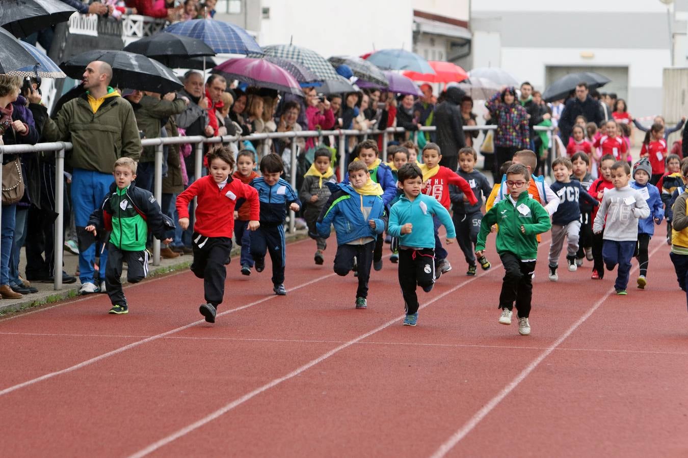 Tercera prueba clasificatoria de los Juegos Deportivos de Asturias en Mieres