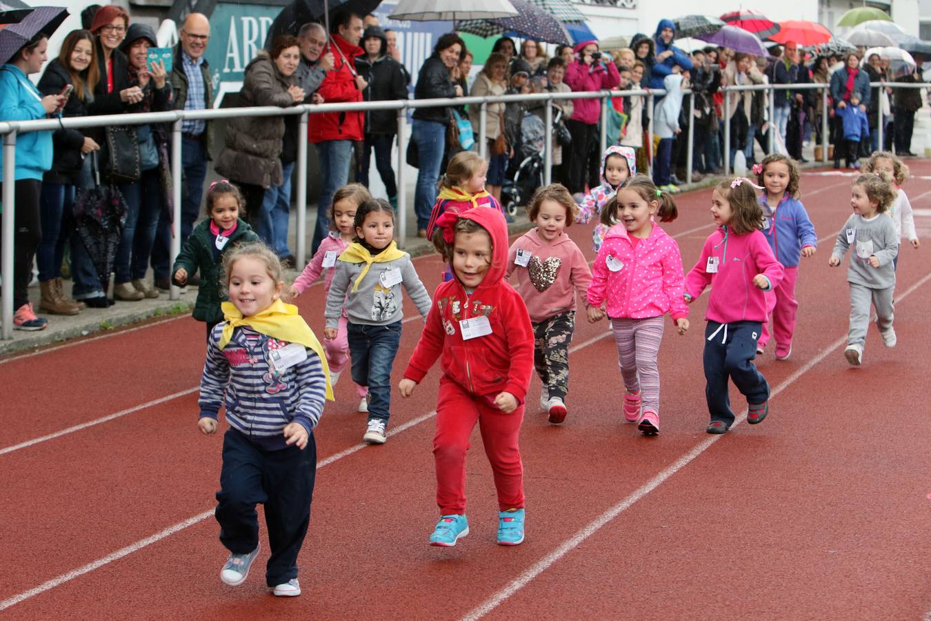 Tercera prueba clasificatoria de los Juegos Deportivos de Asturias en Mieres