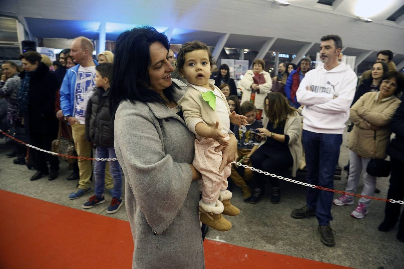 Concurso de bebés en la Feria del Amor de Siero