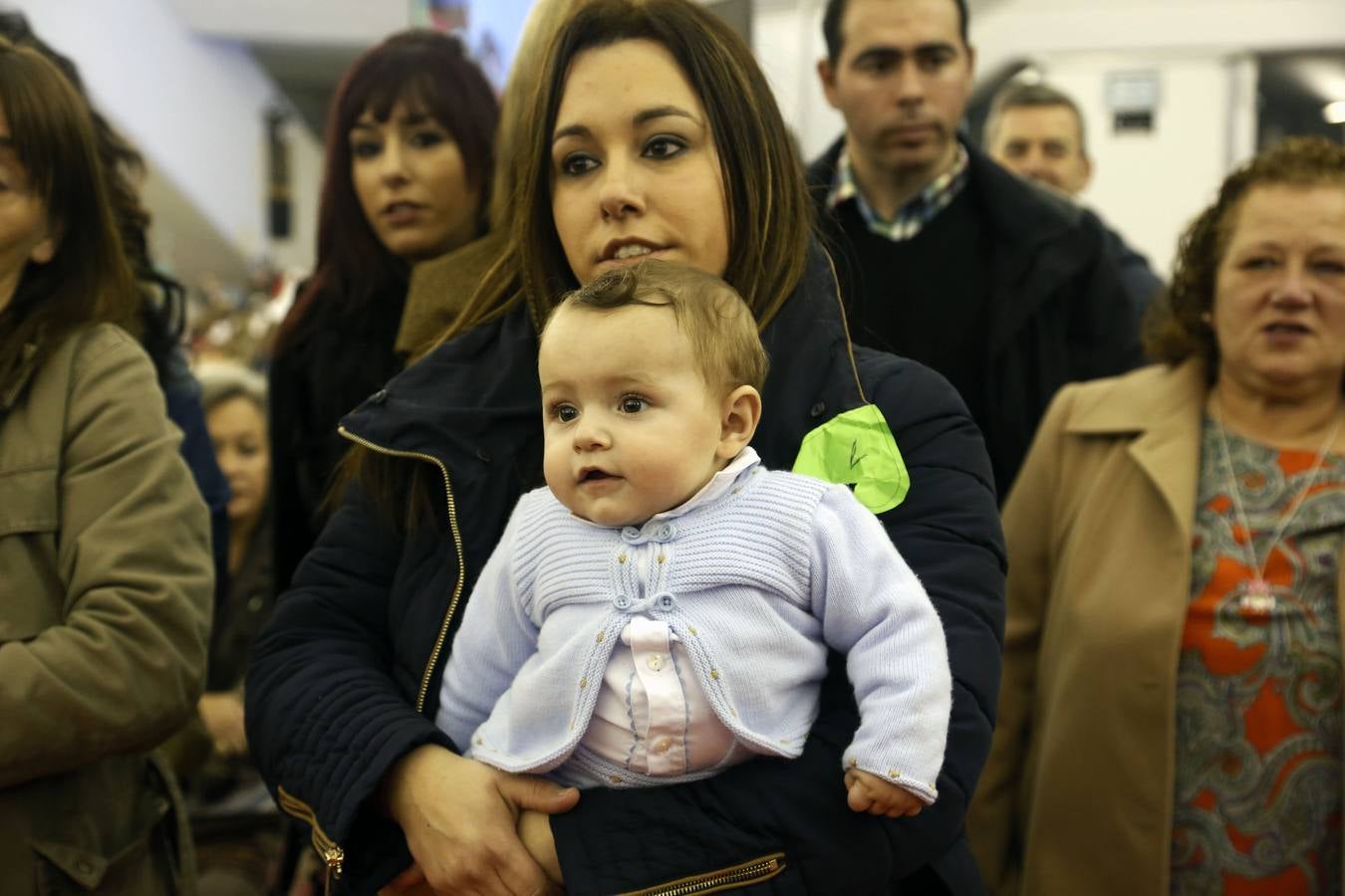 Concurso de bebés en la Feria del Amor de Siero