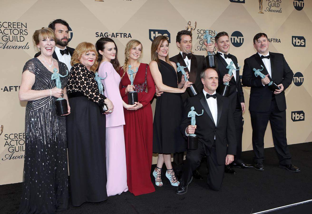 La alfombra roja de los premios del Sindicato de Actores