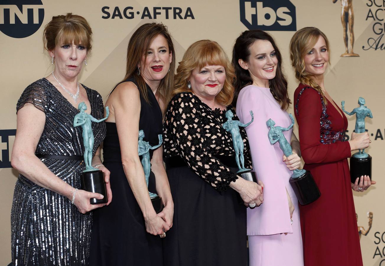 La alfombra roja de los premios del Sindicato de Actores