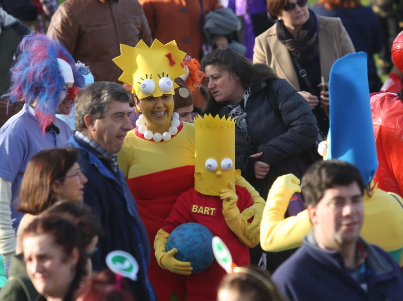 La Calzada y el Natahoyo desfilan por el Antroxu