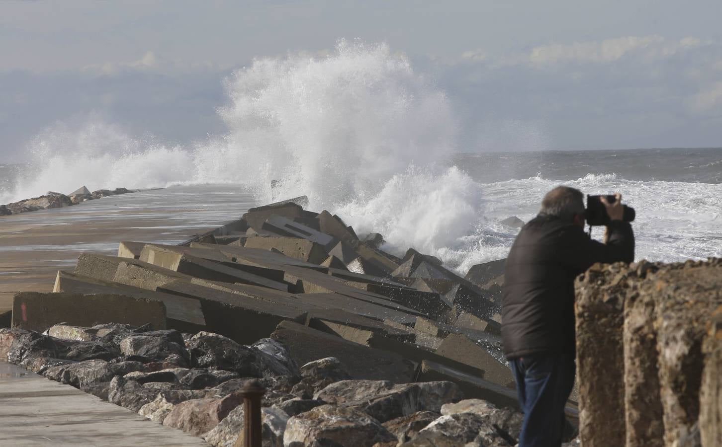 El temporal se acerca a Castrillón