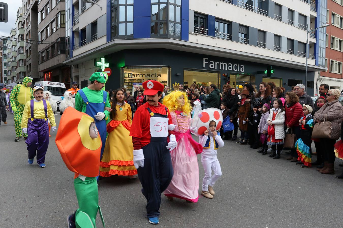 Carnaval infantil en Mieres