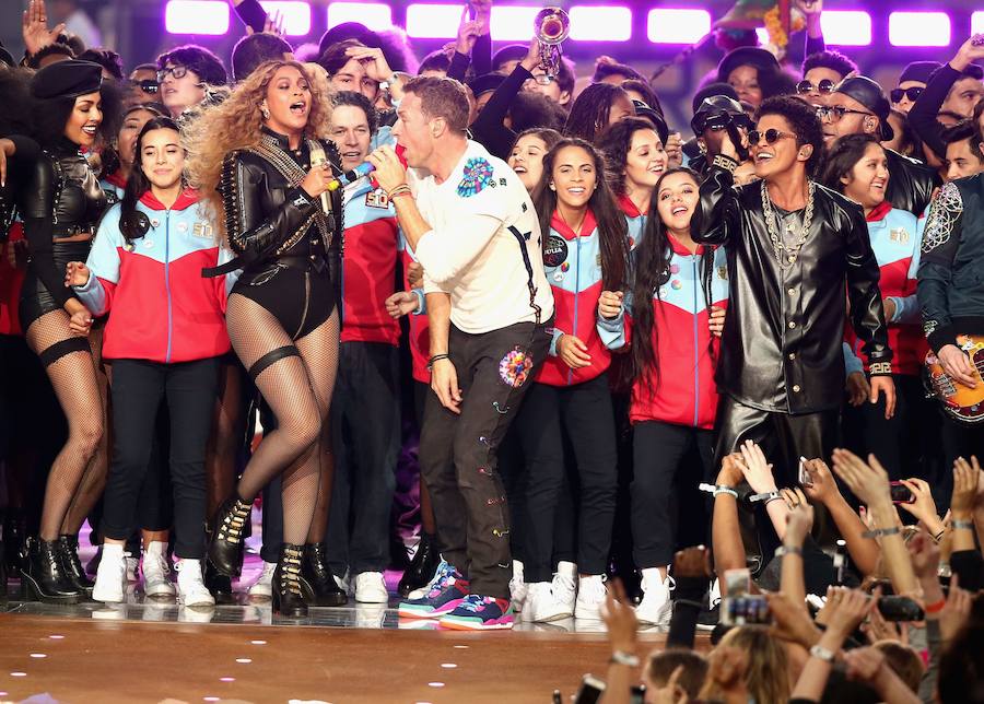Coldplay, Beyoncé y Bruno Mars, las estrellas de la Super Bowl 2016