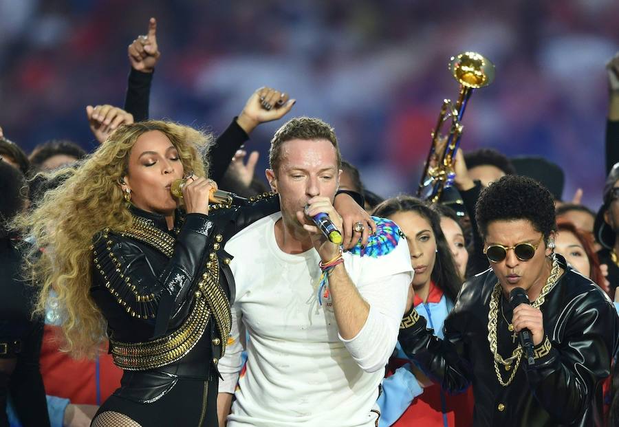 Coldplay, Beyoncé y Bruno Mars, las estrellas de la Super Bowl 2016