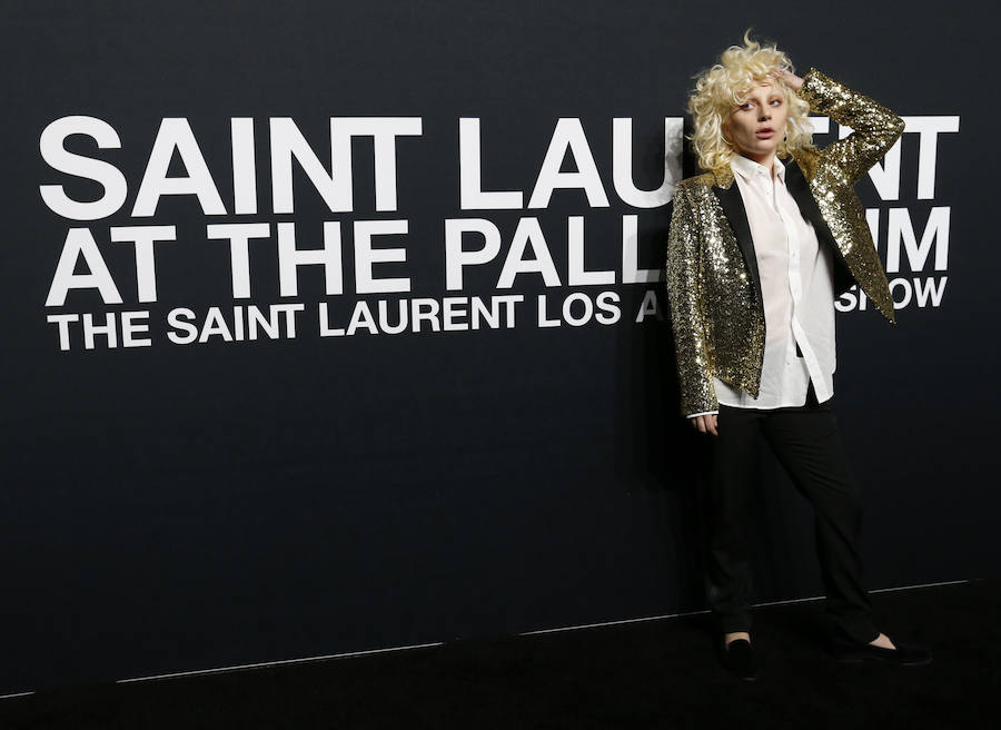 Desfile de Saint Laurent en Los Ángeles