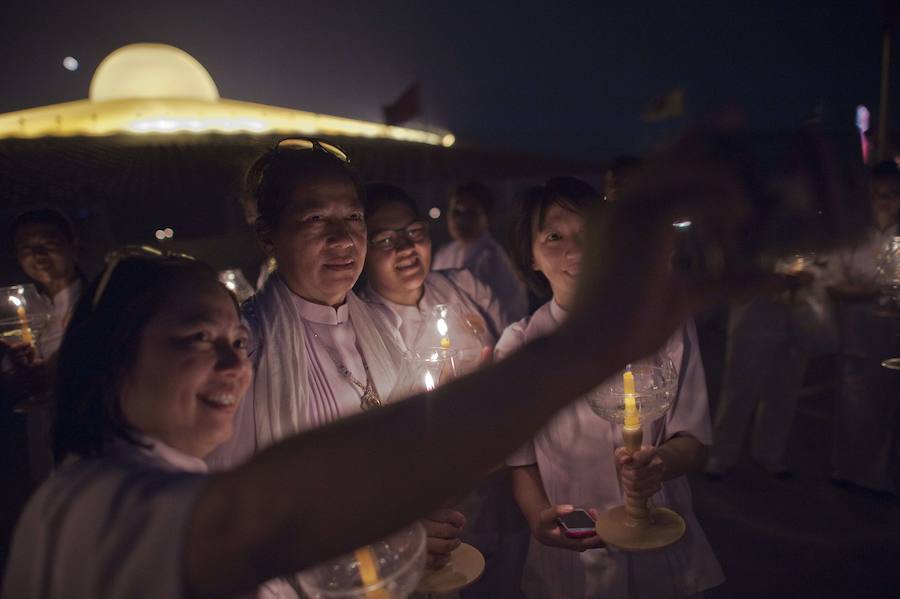 Makha Bucha, el día de los principiantes budistas