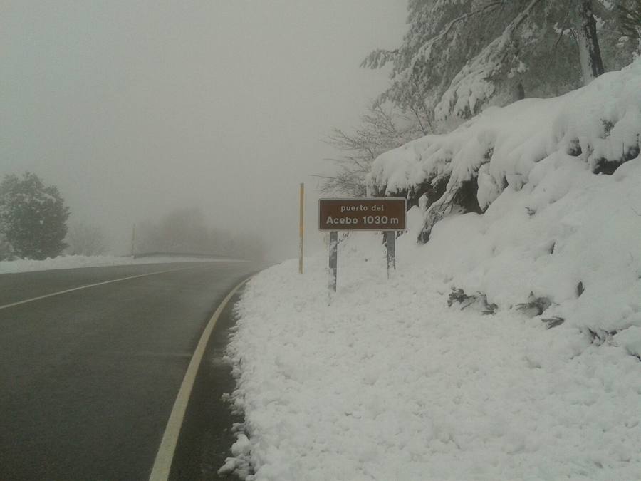 La nieve se acumula en el Suroccidente