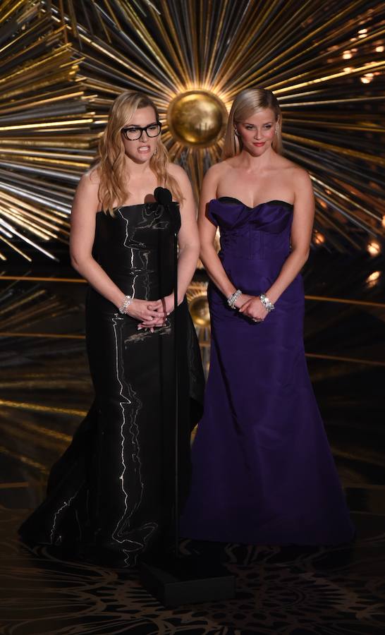 Las actrices Kate Winslet y Reese Witherspoon.