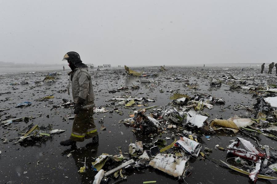 Accidente aéreo en Rusia