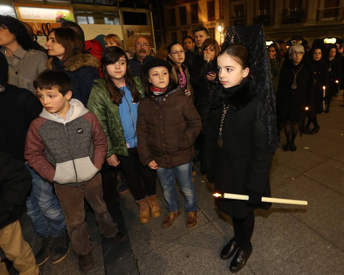 Procesión del Santo Encuentro, en Avilés