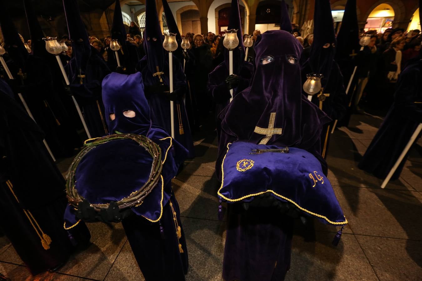 Procesión del Santo Encuentro, en Avilés