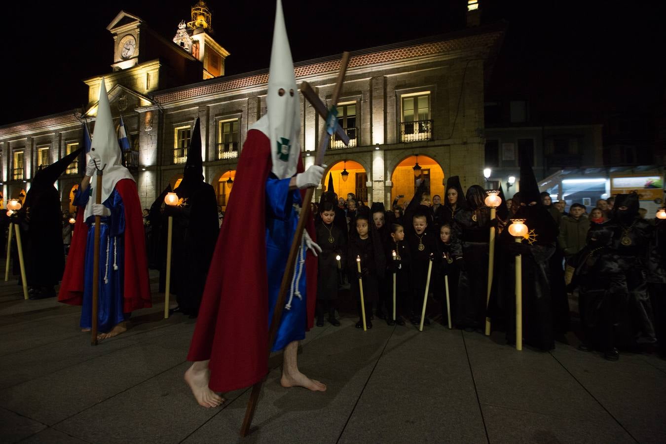 Procesión del Santo Encuentro, en Avilés