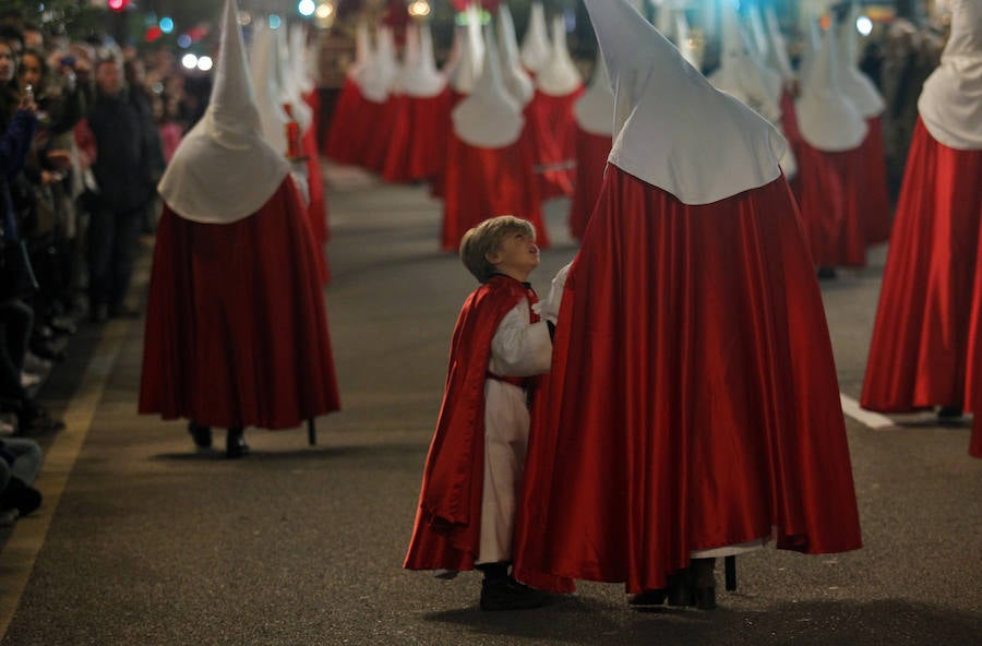 Un ovetense, indultado en la procesión del Jueves Santo