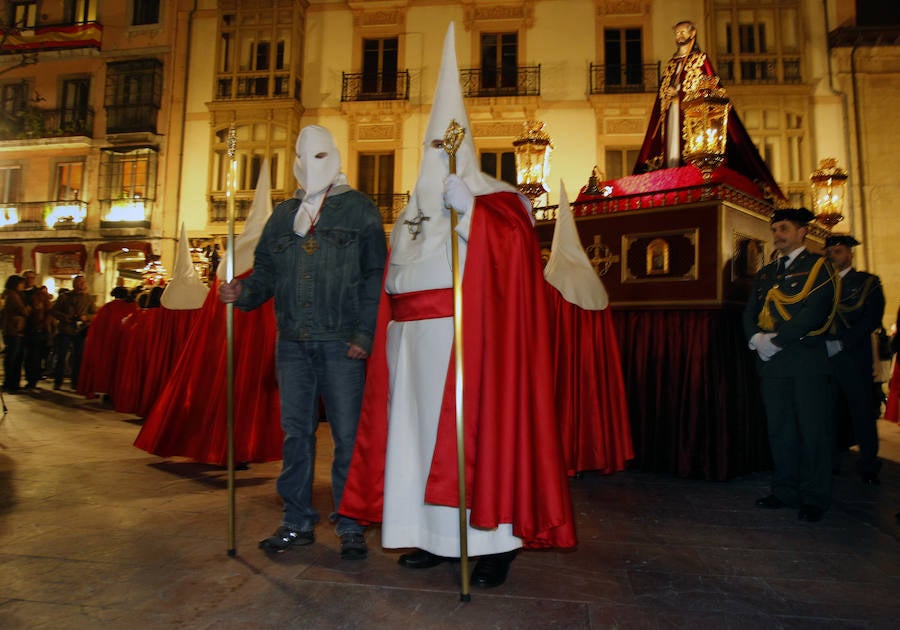 Un ovetense, indultado en la procesión del Jueves Santo