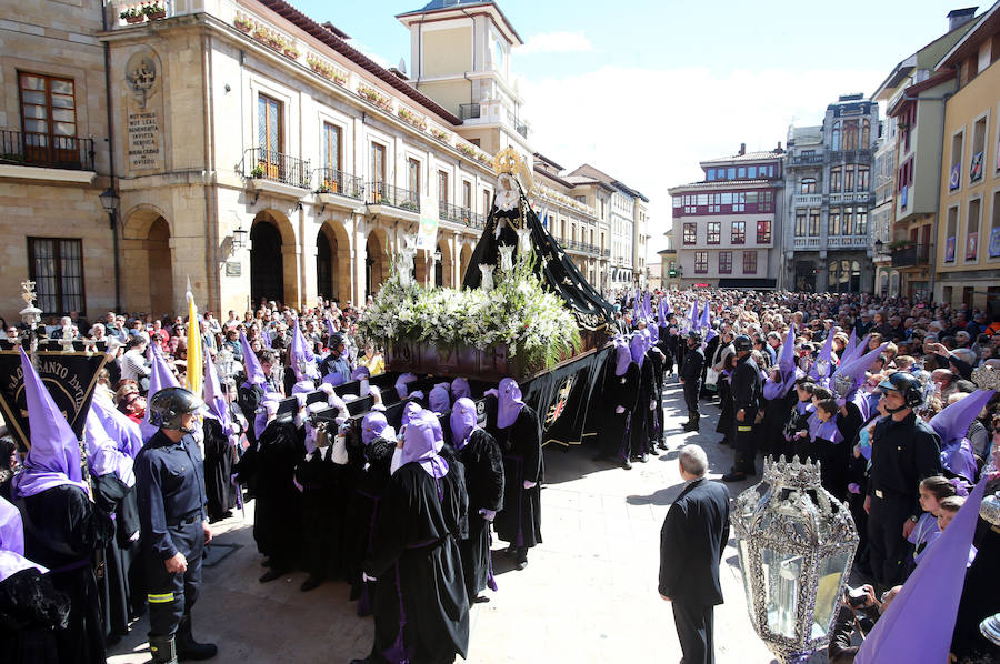 Procesión de la Soledad en Oviedo