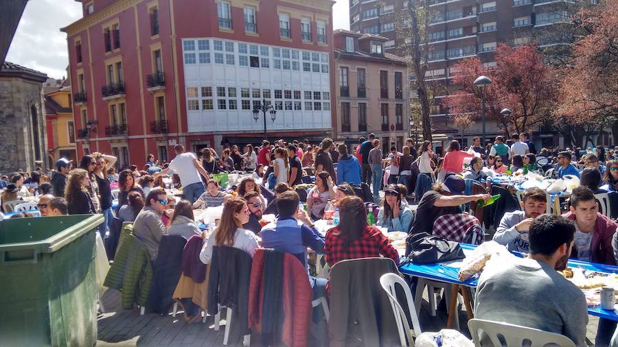 Comida en la calle de Avilés