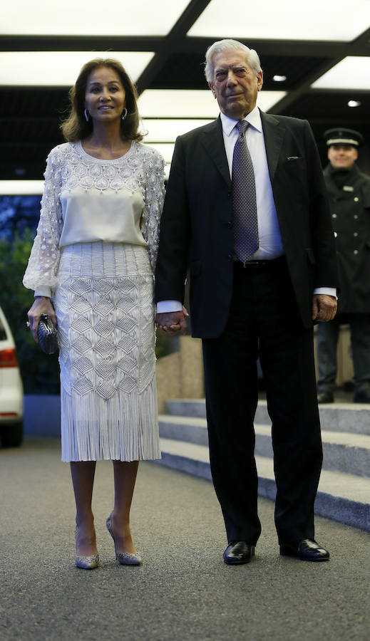 Vargas Llosa celebra su 80 cumpleaños entre rostros conocidos