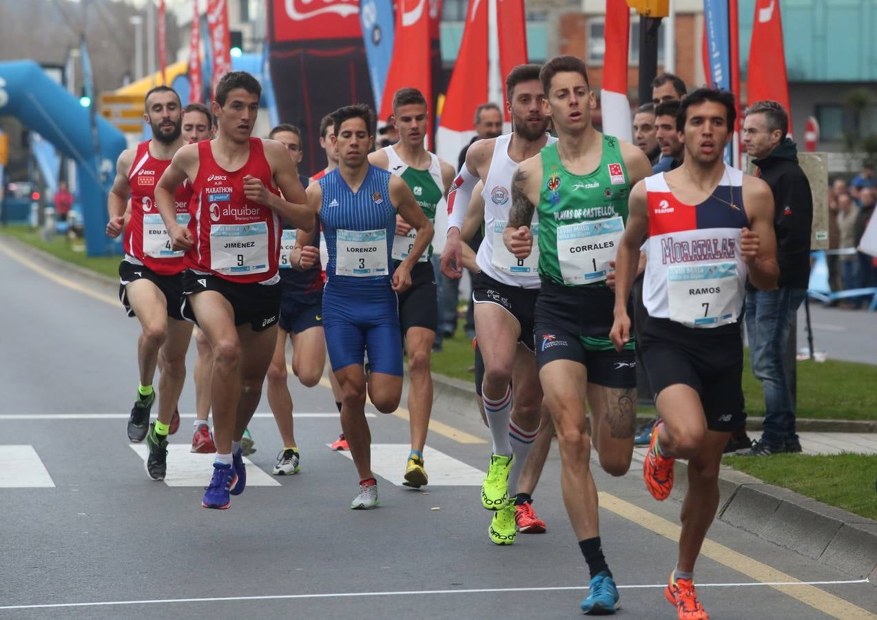 Solange Pereira, vencedora de la Milla Villa de Gijón