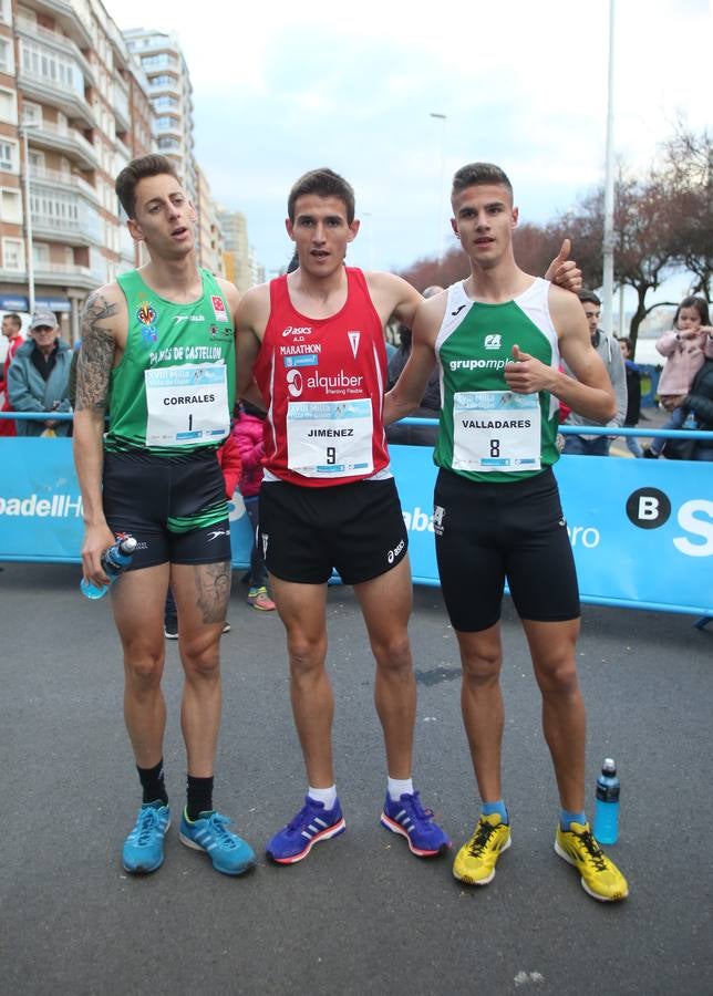 Solange Pereira, vencedora de la Milla Villa de Gijón