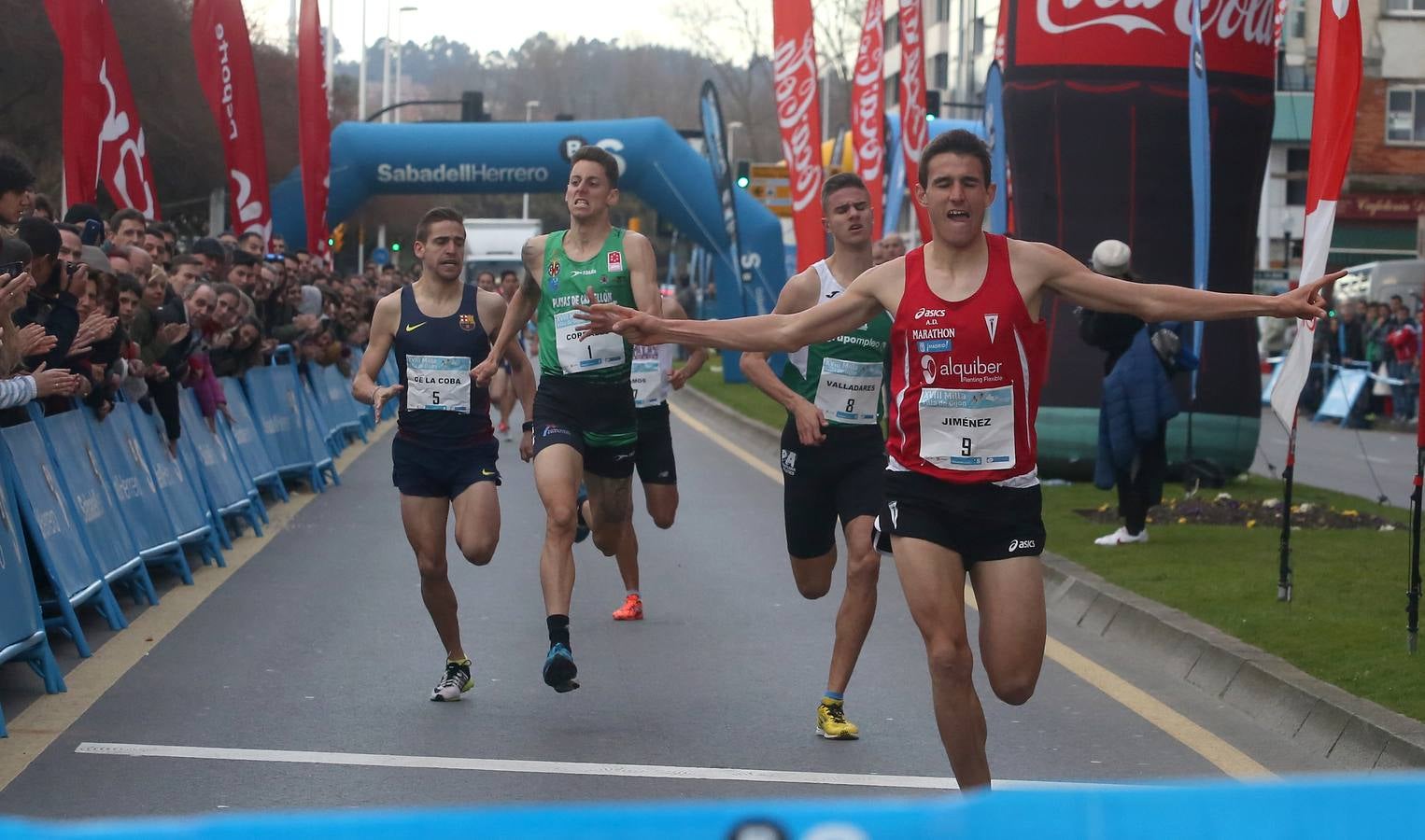 Solange Pereira, vencedora de la Milla Villa de Gijón