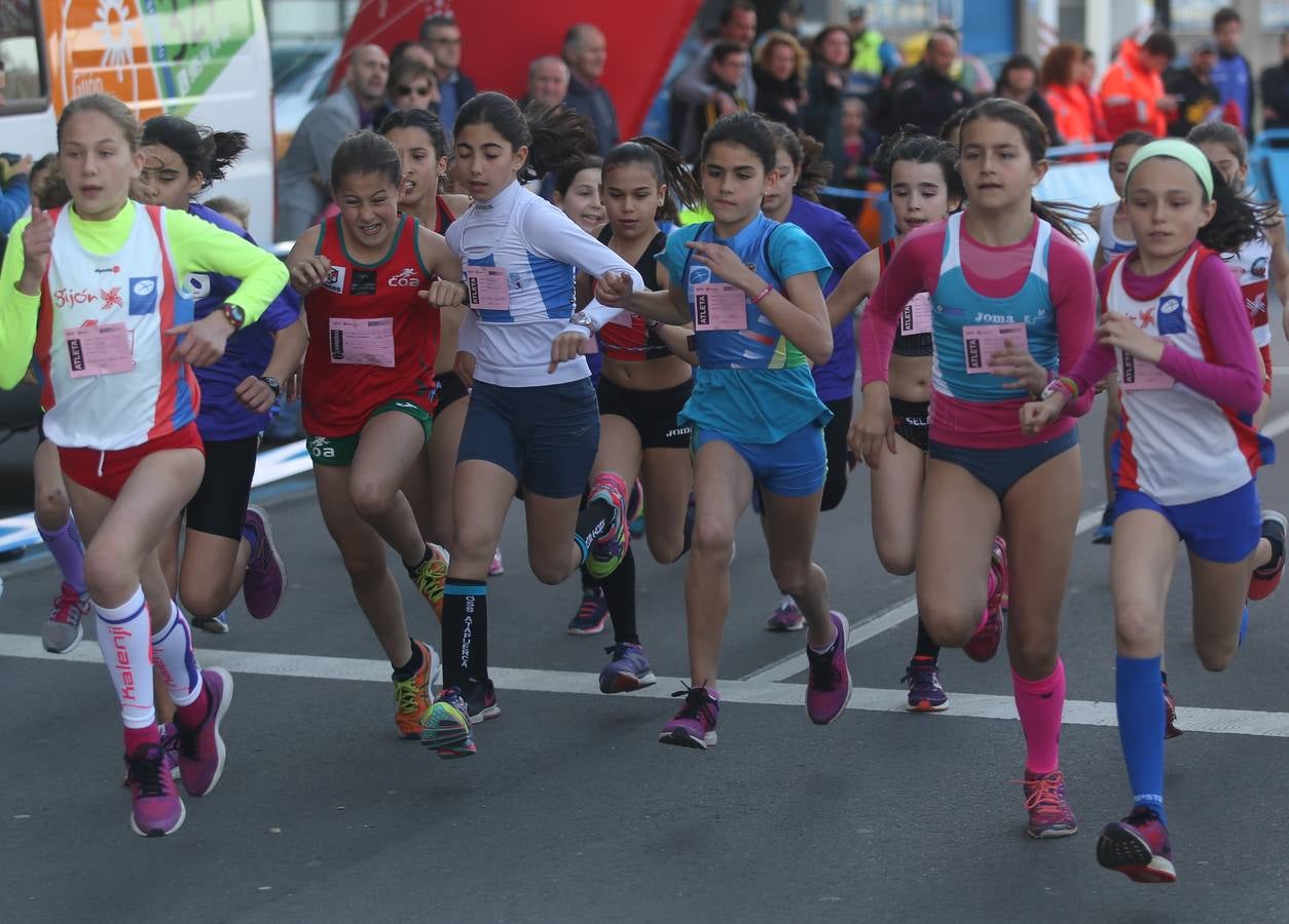 Solange Pereira, vencedora de la Milla Villa de Gijón