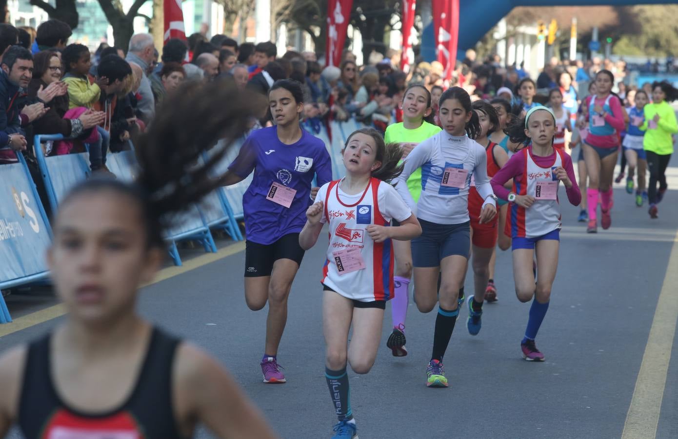 Solange Pereira, vencedora de la Milla Villa de Gijón